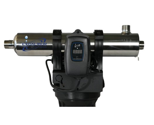 Residential ultraviolet water-treatment equipment for water-treatment concerns